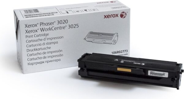 Toner Original Xerox Black, 106R02773, pentru Ph 3020|WC3025, 1.5K, (timbru verde 1.2 lei) , „106R02773”