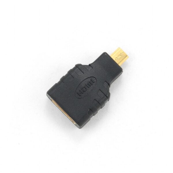 ADAPTOR video GEMBIRD, HDMI (M) la Micro-HDMI (T), conectori auriti, black, „A-HDMI-FD” (timbru verde 0.08 lei)