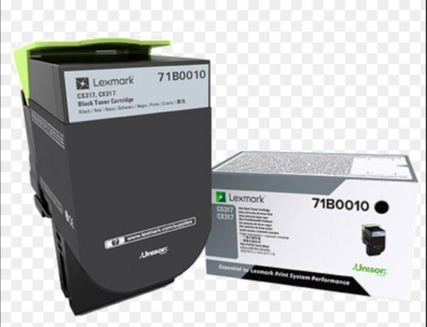 Toner Original Lexmark Black, 71B0010, pentru CX317|CS317, 3K, (timbru verde 1.2 lei) , „71B0010”