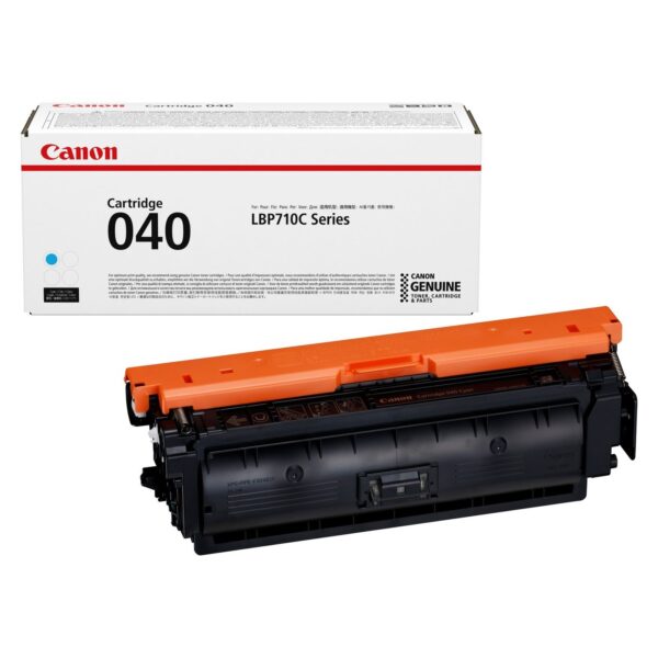 Toner Original Canon Cyan, CRG-040C, pentru I-Sensys LBP-710|LBP-712, 5.4K, (timbru verde 1.2 lei) , „CR0458C001AA”