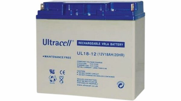 ACUMULATOR UPS ULTRACELL „UL Series – general Series” 12V 18AH „UL18-12” (timbru verde 0.5 lei)