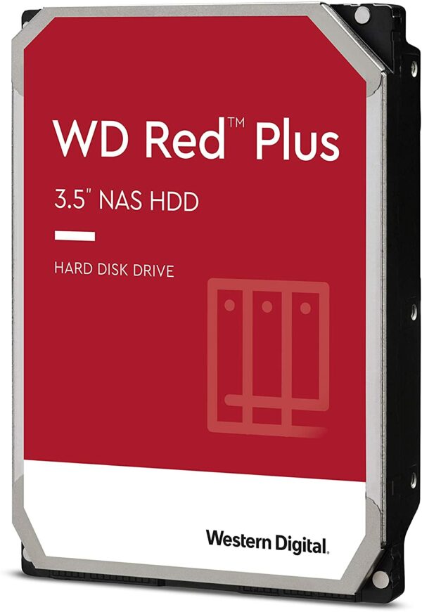 HDD WD 6TB, Red Plus, 5.400 rpm, buffer 256 MB, pt NAS, „WD60EFZX”