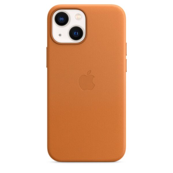 HUSA Smartphone Apple, pt iPhone 13 mini, tip back cover (protectie spate) cu MagSafe, piele, MagSafe, maro, „mm0d3zm/a”