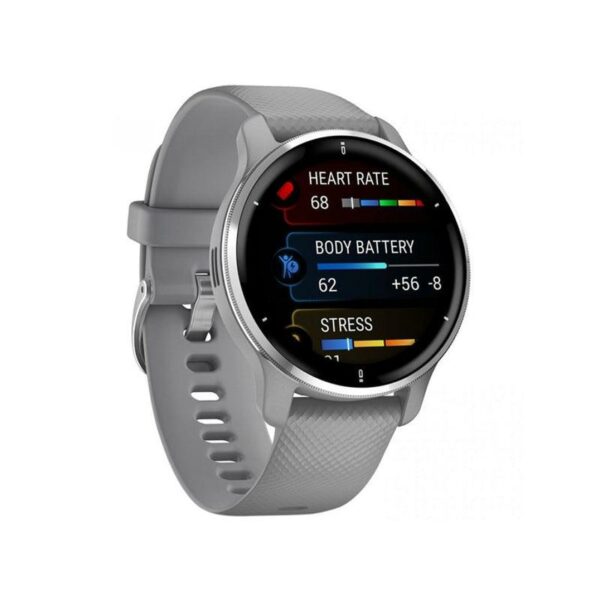 Garmin SmartWatch Venu 2+ SilverGrey GPS, „010-02496-10” (timbru verde 0.18 lei)