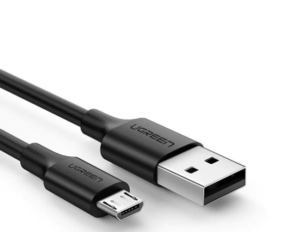 CABLU alimentare si date Ugreen, „US289”, Fast Charging Data Cable pt. smartphone, USB la Micro-USB, nickel plating, PVC, 1.5m, negru „60137” (timbru verde 0.08 lei) – 6957303861378