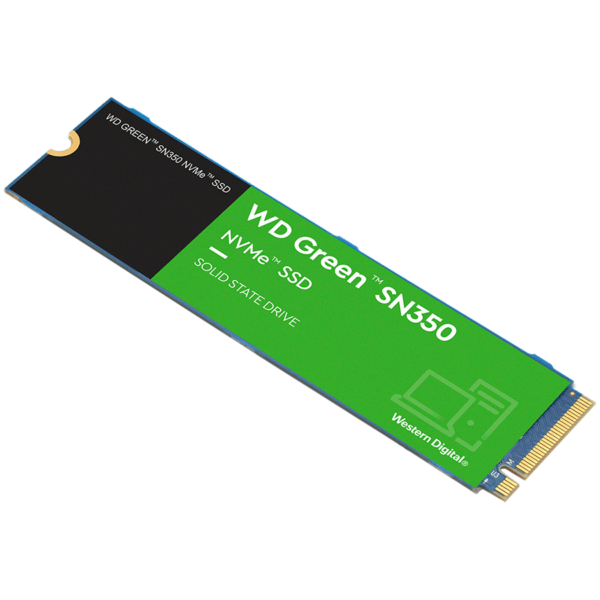 SSD WD Green SN350, 480GB, M.2, PCIe Gen3.0 x4, R/W: 2400/1650 MB/s, „WDS480G2G0C”