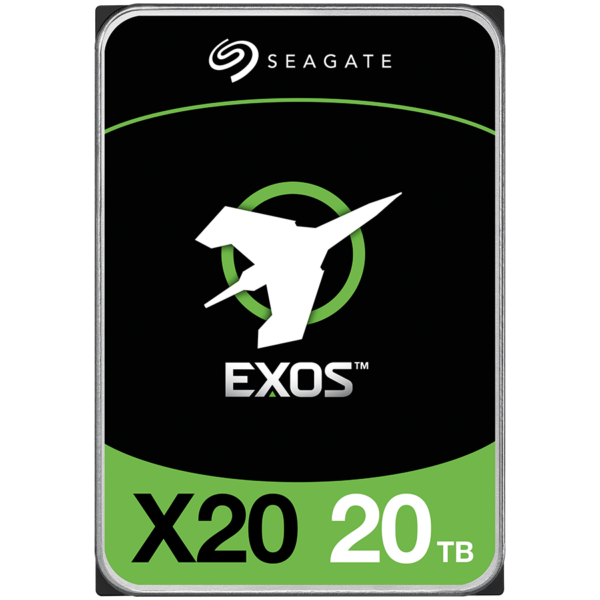 SEAGATE Exos X20 20TB HDD SATA 6Gb/s 7200RPM 256MB cache 3.5inch 512e/4KN SED Model, „ST20000NM000D” (timbru verde 0.8 lei)