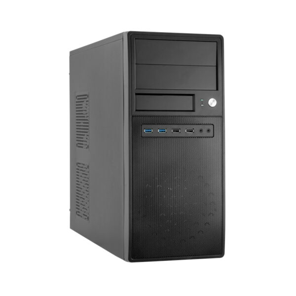 CARCASE Chieftec, „Mesh” middle tower Black, 2x USB 3.0 + 2 x USB 2.0, „CG-04B-OP”