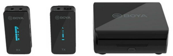 Boya Linie Wireless cu Lavaliera (TX+RX) „BY-XM6-K1” (timbru verde 0.18 lei)