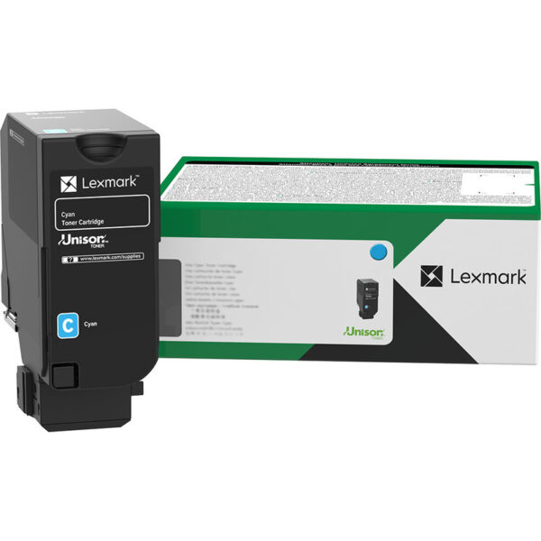Toner Original Lexmark Cyan, 81C2XC0, pentru CS73x|CX73x, 16.2K, (timbru verde 1.2 lei)”81C2XC0″