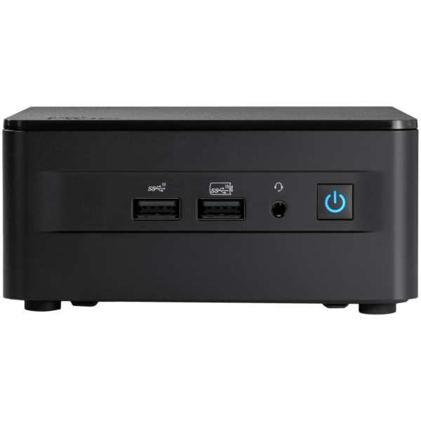 ASUS NUC 13pro/Intel Core i3-1315U/Intel UHD Graphics/4xUSB/M.2 22×80 NVMe; 22×42 SATA/2.5 SATA slot/2,5Gbe LAN/2xHDMI/ 2x Thunderbolt 4 (USB-C+DP)/no OS „90AR00C1-M00040” (timbru verde 0.8 lei)