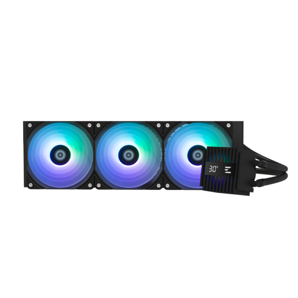 COOLER Zalman „ALPHA2 A36”, skt. Intel si AMD, racire cu lichid, 3 x 120mm, 600 – 2000 RPM, iluminare RGB „ALPHA2 A36 Black” (timbru verde 2.00 lei)