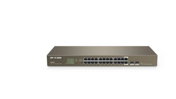 IP-COM 24-P 2SFP GIGABIT ETHERNET SWITCH „G1024F” (timbru verde 2 lei)