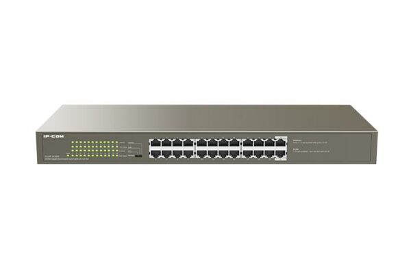 IP-COM 24PORT GB ETHERNET SWITCH POE „G1124P-24-250W” (timbru verde 2 lei)