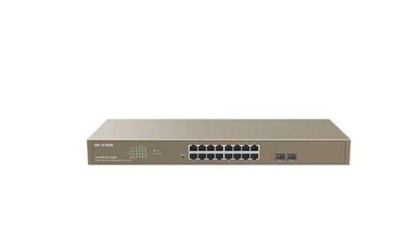 IP-COM 16GE+2SFP POE MANAGED SWITCH „G3318P-16-250W” (timbru verde 2 lei)