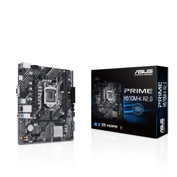 Placa de baza PRIME H510M-K R2.0 Micro ATX Socket Intel 1200 Intel H470 „90MB1E80-M0EAY0”