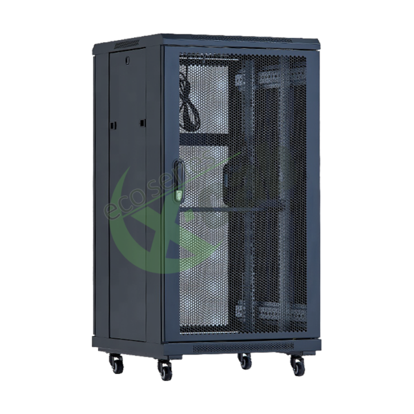 Cabinet metalic de podea 19″, tip rack stand alone, 18U 600×600 mm, Eco Xcab A3 „A36618.9004”