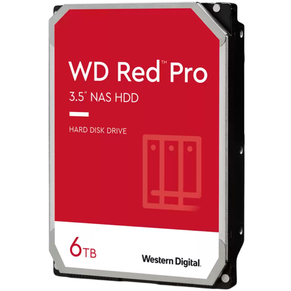 WD Red Pro 6TB 6Gb/s SATA HDD 3.5inch „WD6005FFBX”